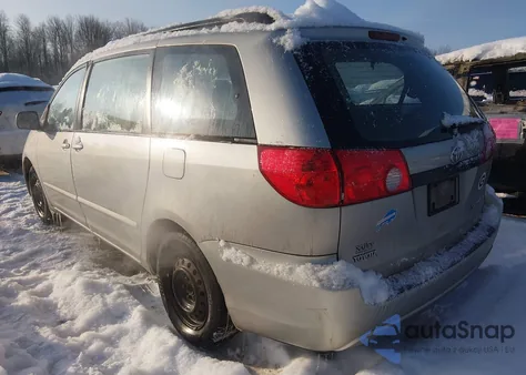 2009 Toyota Sienna Ce из США, поврежденный, VIN 5TDZK23C99S254738